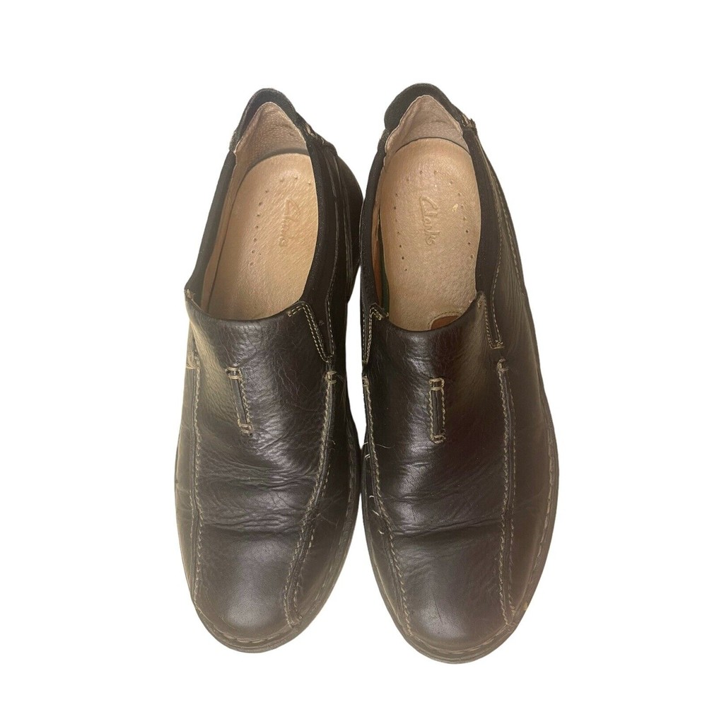 Men Clark Casual Slip On Moccasin Walking Loafers Shoe Sz 11.5  36595 Fashion